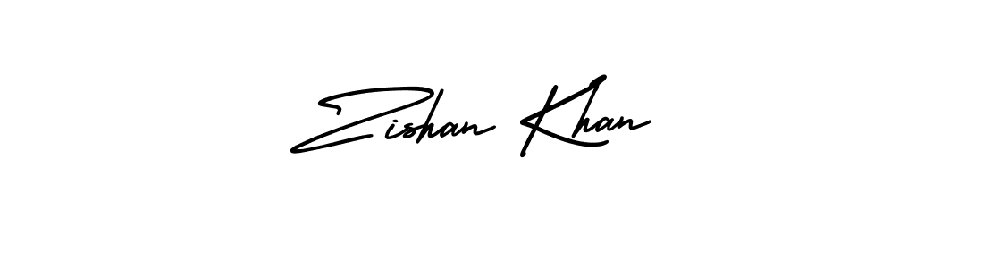 Make a beautiful signature design for name Zishan Khan. Use this online signature maker to create a handwritten signature for free. Zishan Khan signature style 3 images and pictures png