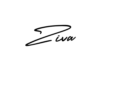 Also we have Ziva name is the best signature style. Create professional handwritten signature collection using AmerikaSignatureDemo-Regular autograph style. Ziva signature style 3 images and pictures png