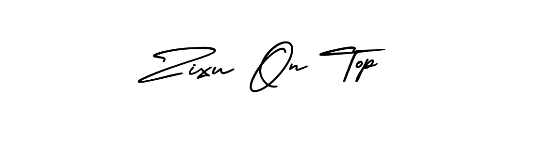 if you are searching for the best signature style for your name Zixu On Top. so please give up your signature search. here we have designed multiple signature styles  using AmerikaSignatureDemo-Regular. Zixu On Top signature style 3 images and pictures png