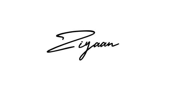 Use a signature maker to create a handwritten signature online. With this signature software, you can design (AmerikaSignatureDemo-Regular) your own signature for name Ziyaan. Ziyaan signature style 3 images and pictures png