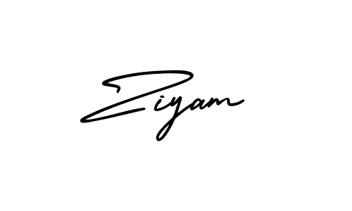 AmerikaSignatureDemo-Regular is a professional signature style that is perfect for those who want to add a touch of class to their signature. It is also a great choice for those who want to make their signature more unique. Get Ziyam name to fancy signature for free. Ziyam signature style 3 images and pictures png