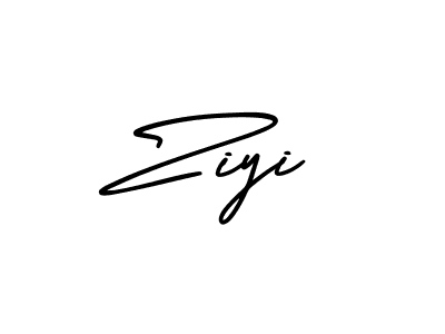 Similarly AmerikaSignatureDemo-Regular is the best handwritten signature design. Signature creator online .You can use it as an online autograph creator for name Ziyi. Ziyi signature style 3 images and pictures png