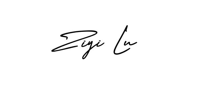if you are searching for the best signature style for your name Ziyi Lu. so please give up your signature search. here we have designed multiple signature styles  using AmerikaSignatureDemo-Regular. Ziyi Lu signature style 3 images and pictures png