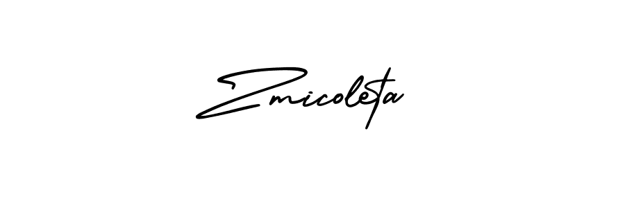 How to Draw Zmicoleta signature style? AmerikaSignatureDemo-Regular is a latest design signature styles for name Zmicoleta. Zmicoleta signature style 3 images and pictures png
