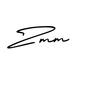 It looks lik you need a new signature style for name Zmm. Design unique handwritten (AmerikaSignatureDemo-Regular) signature with our free signature maker in just a few clicks. Zmm signature style 3 images and pictures png