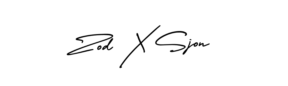 AmerikaSignatureDemo-Regular is a professional signature style that is perfect for those who want to add a touch of class to their signature. It is also a great choice for those who want to make their signature more unique. Get Zod X Sjon name to fancy signature for free. Zod X Sjon signature style 3 images and pictures png