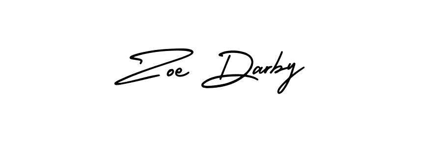 This is the best signature style for the Zoe Darby name. Also you like these signature font (AmerikaSignatureDemo-Regular). Mix name signature. Zoe Darby signature style 3 images and pictures png