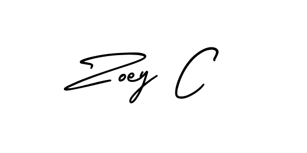 Make a short Zoey C signature style. Manage your documents anywhere anytime using AmerikaSignatureDemo-Regular. Create and add eSignatures, submit forms, share and send files easily. Zoey C signature style 3 images and pictures png