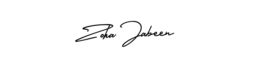 Best and Professional Signature Style for Zoha Jabeen. AmerikaSignatureDemo-Regular Best Signature Style Collection. Zoha Jabeen signature style 3 images and pictures png