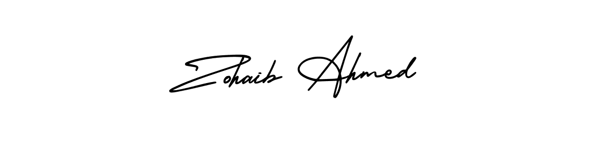 Similarly AmerikaSignatureDemo-Regular is the best handwritten signature design. Signature creator online .You can use it as an online autograph creator for name Zohaib Ahmed. Zohaib Ahmed signature style 3 images and pictures png