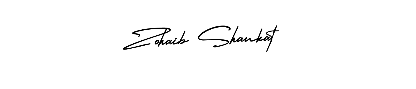 Similarly AmerikaSignatureDemo-Regular is the best handwritten signature design. Signature creator online .You can use it as an online autograph creator for name Zohaib Shaukat. Zohaib Shaukat signature style 3 images and pictures png