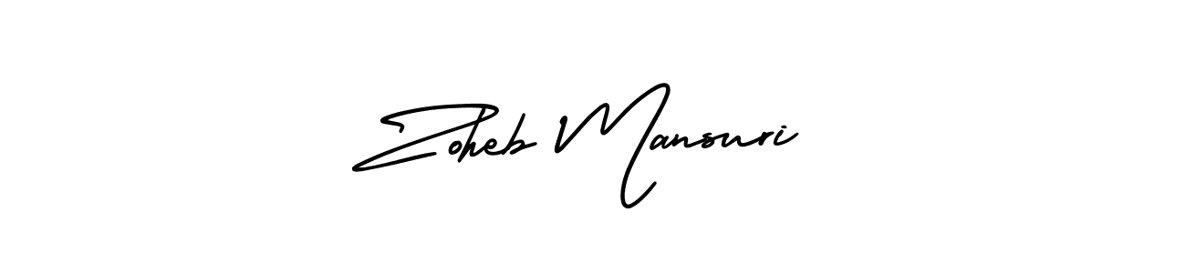 if you are searching for the best signature style for your name Zoheb Mansuri. so please give up your signature search. here we have designed multiple signature styles  using AmerikaSignatureDemo-Regular. Zoheb Mansuri signature style 3 images and pictures png