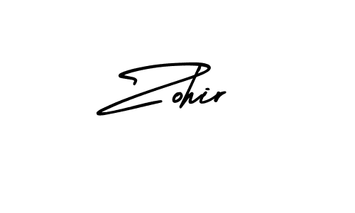 Also You can easily find your signature by using the search form. We will create Zohir name handwritten signature images for you free of cost using AmerikaSignatureDemo-Regular sign style. Zohir signature style 3 images and pictures png