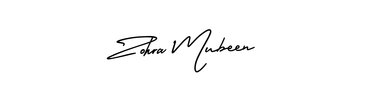 Here are the top 10 professional signature styles for the name Zohra Mubeen. These are the best autograph styles you can use for your name. Zohra Mubeen signature style 3 images and pictures png