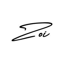 Make a beautiful signature design for name Zoi. Use this online signature maker to create a handwritten signature for free. Zoi signature style 3 images and pictures png