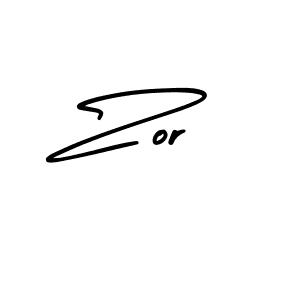 How to make Zor signature? AmerikaSignatureDemo-Regular is a professional autograph style. Create handwritten signature for Zor name. Zor signature style 3 images and pictures png