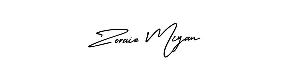 Make a short Zoraiz Miyan signature style. Manage your documents anywhere anytime using AmerikaSignatureDemo-Regular. Create and add eSignatures, submit forms, share and send files easily. Zoraiz Miyan signature style 3 images and pictures png