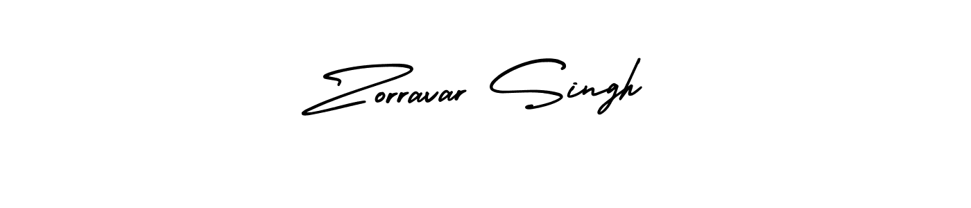 Design your own signature with our free online signature maker. With this signature software, you can create a handwritten (AmerikaSignatureDemo-Regular) signature for name Zorravar Singh. Zorravar Singh signature style 3 images and pictures png