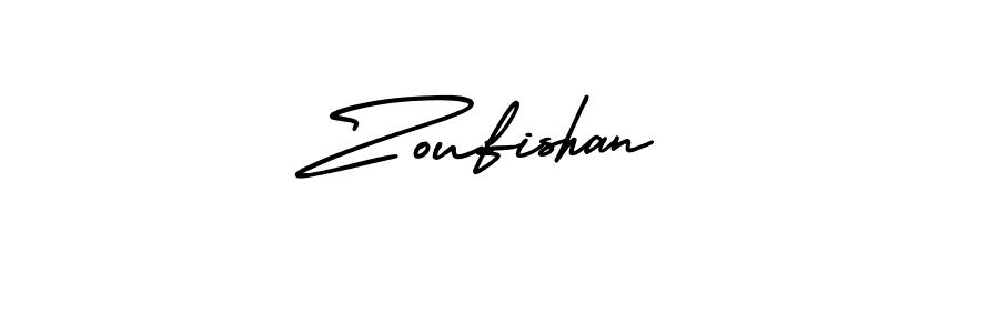 AmerikaSignatureDemo-Regular is a professional signature style that is perfect for those who want to add a touch of class to their signature. It is also a great choice for those who want to make their signature more unique. Get Zoufishan name to fancy signature for free. Zoufishan signature style 3 images and pictures png