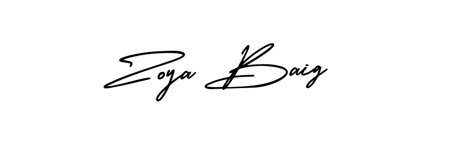 if you are searching for the best signature style for your name Zoya Baig. so please give up your signature search. here we have designed multiple signature styles  using AmerikaSignatureDemo-Regular. Zoya Baig signature style 3 images and pictures png