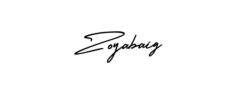 Similarly AmerikaSignatureDemo-Regular is the best handwritten signature design. Signature creator online .You can use it as an online autograph creator for name Zoyabaig. Zoyabaig signature style 3 images and pictures png