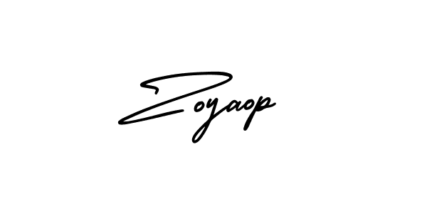 Make a short Zoyaop signature style. Manage your documents anywhere anytime using AmerikaSignatureDemo-Regular. Create and add eSignatures, submit forms, share and send files easily. Zoyaop signature style 3 images and pictures png