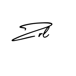 Make a beautiful signature design for name Zrl. Use this online signature maker to create a handwritten signature for free. Zrl signature style 3 images and pictures png