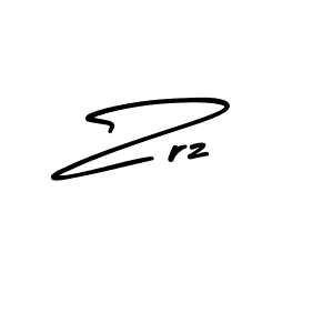 The best way (AmerikaSignatureDemo-Regular) to make a short signature is to pick only two or three words in your name. The name Zrz include a total of six letters. For converting this name. Zrz signature style 3 images and pictures png