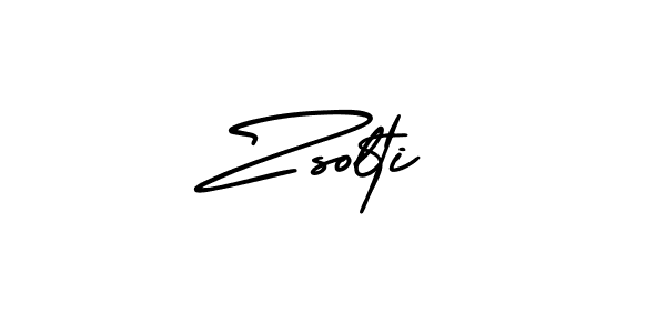 Check out images of Autograph of Zsolti name. Actor Zsolti Signature Style. AmerikaSignatureDemo-Regular is a professional sign style online. Zsolti signature style 3 images and pictures png