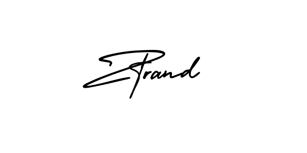 Make a beautiful signature design for name Ztrand. Use this online signature maker to create a handwritten signature for free. Ztrand signature style 3 images and pictures png