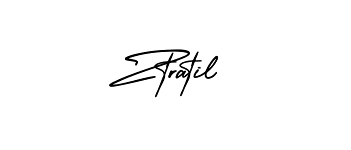 Use a signature maker to create a handwritten signature online. With this signature software, you can design (AmerikaSignatureDemo-Regular) your own signature for name Ztratil. Ztratil signature style 3 images and pictures png