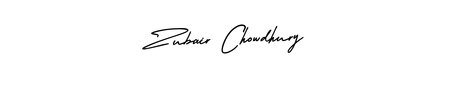 Make a short Zubair Chowdhury signature style. Manage your documents anywhere anytime using AmerikaSignatureDemo-Regular. Create and add eSignatures, submit forms, share and send files easily. Zubair Chowdhury signature style 3 images and pictures png