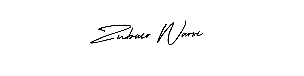 Best and Professional Signature Style for Zubair Warsi. AmerikaSignatureDemo-Regular Best Signature Style Collection. Zubair Warsi signature style 3 images and pictures png