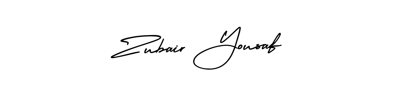 Design your own signature with our free online signature maker. With this signature software, you can create a handwritten (AmerikaSignatureDemo-Regular) signature for name Zubair Yousaf. Zubair Yousaf signature style 3 images and pictures png