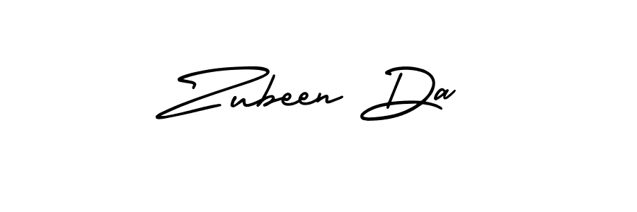 if you are searching for the best signature style for your name Zubeen Da. so please give up your signature search. here we have designed multiple signature styles  using AmerikaSignatureDemo-Regular. Zubeen Da signature style 3 images and pictures png