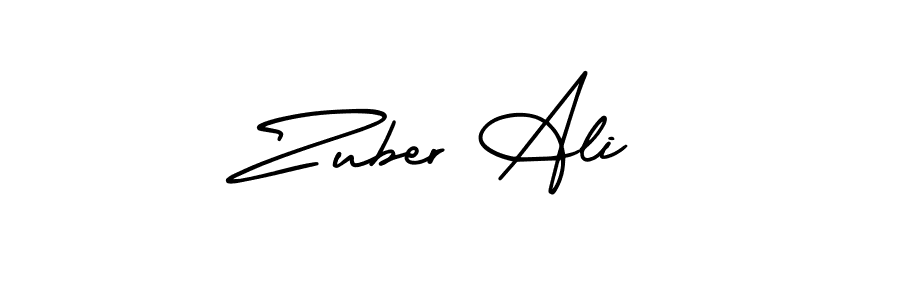 Here are the top 10 professional signature styles for the name Zuber Ali. These are the best autograph styles you can use for your name. Zuber Ali signature style 3 images and pictures png