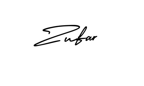 Design your own signature with our free online signature maker. With this signature software, you can create a handwritten (AmerikaSignatureDemo-Regular) signature for name Zufar. Zufar signature style 3 images and pictures png