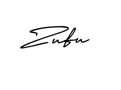 How to make Zufu signature? AmerikaSignatureDemo-Regular is a professional autograph style. Create handwritten signature for Zufu name. Zufu signature style 3 images and pictures png