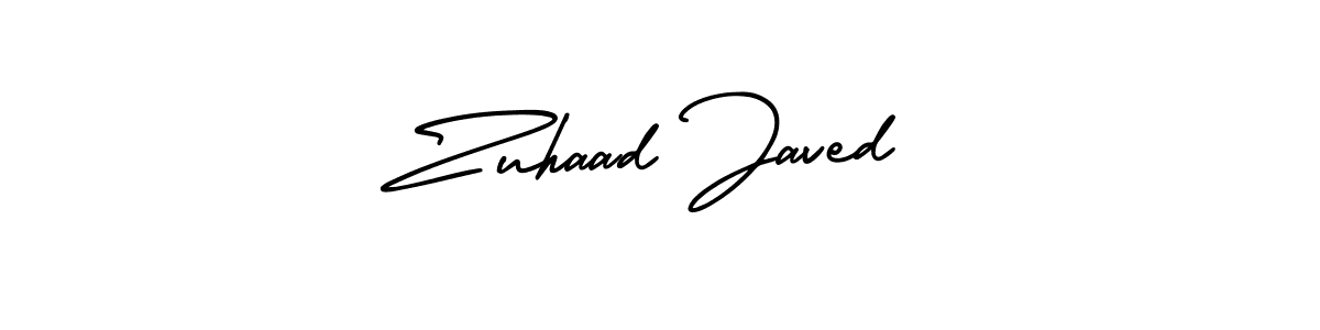 Make a beautiful signature design for name Zuhaad Javed. Use this online signature maker to create a handwritten signature for free. Zuhaad Javed signature style 3 images and pictures png