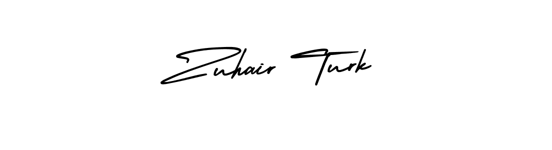 Also You can easily find your signature by using the search form. We will create Zuhair Turk name handwritten signature images for you free of cost using AmerikaSignatureDemo-Regular sign style. Zuhair Turk signature style 3 images and pictures png