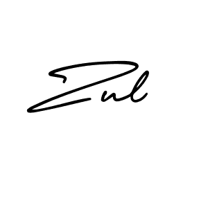 AmerikaSignatureDemo-Regular is a professional signature style that is perfect for those who want to add a touch of class to their signature. It is also a great choice for those who want to make their signature more unique. Get Zul name to fancy signature for free. Zul signature style 3 images and pictures png