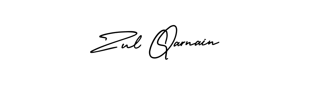 How to make Zul Qarnain signature? AmerikaSignatureDemo-Regular is a professional autograph style. Create handwritten signature for Zul Qarnain name. Zul Qarnain signature style 3 images and pictures png