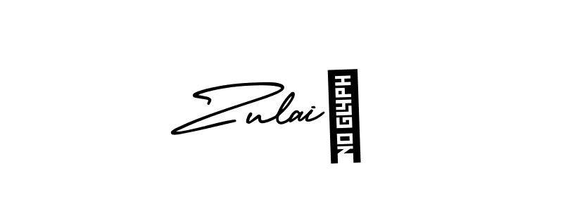 AmerikaSignatureDemo-Regular is a professional signature style that is perfect for those who want to add a touch of class to their signature. It is also a great choice for those who want to make their signature more unique. Get Zulai♡ name to fancy signature for free. Zulai♡ signature style 3 images and pictures png