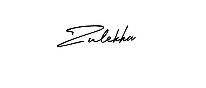 if you are searching for the best signature style for your name Zulekha. so please give up your signature search. here we have designed multiple signature styles  using AmerikaSignatureDemo-Regular. Zulekha signature style 3 images and pictures png