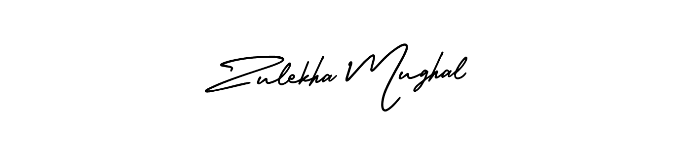 AmerikaSignatureDemo-Regular is a professional signature style that is perfect for those who want to add a touch of class to their signature. It is also a great choice for those who want to make their signature more unique. Get Zulekha Mughal name to fancy signature for free. Zulekha Mughal signature style 3 images and pictures png