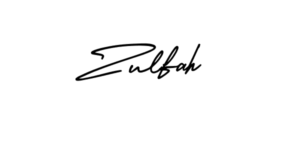 Also You can easily find your signature by using the search form. We will create Zulfah name handwritten signature images for you free of cost using AmerikaSignatureDemo-Regular sign style. Zulfah signature style 3 images and pictures png