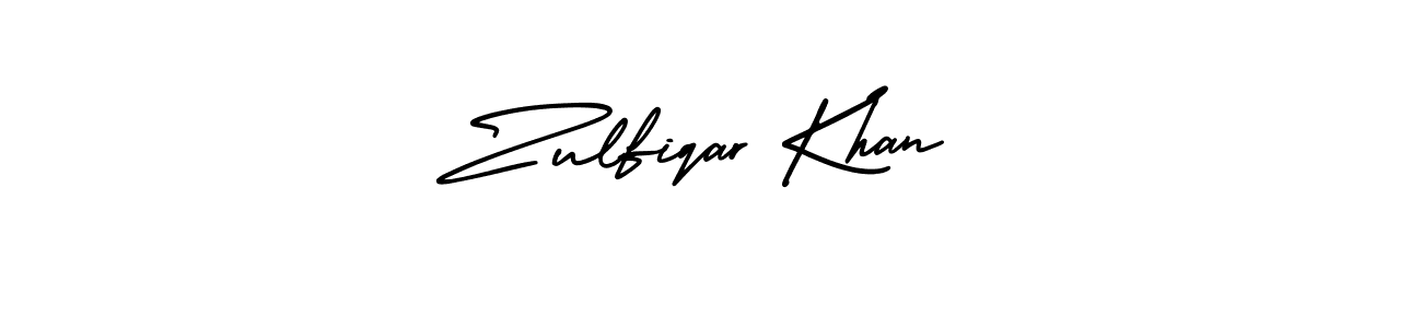 How to Draw Zulfiqar Khan signature style? AmerikaSignatureDemo-Regular is a latest design signature styles for name Zulfiqar Khan. Zulfiqar Khan signature style 3 images and pictures png