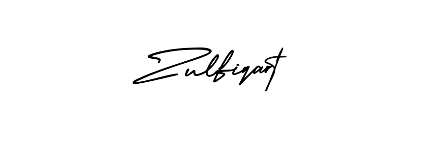 Create a beautiful signature design for name Zulfiqart. With this signature (AmerikaSignatureDemo-Regular) fonts, you can make a handwritten signature for free. Zulfiqart signature style 3 images and pictures png