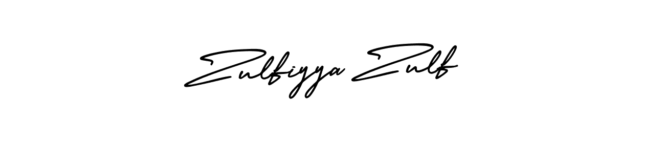 It looks lik you need a new signature style for name Zulfiyya Zulf. Design unique handwritten (AmerikaSignatureDemo-Regular) signature with our free signature maker in just a few clicks. Zulfiyya Zulf signature style 3 images and pictures png