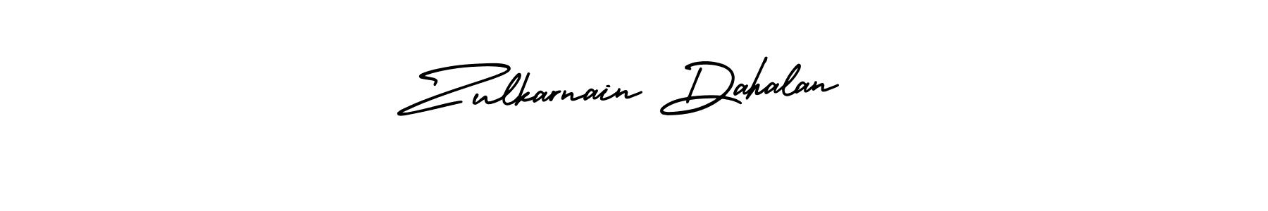 Zulkarnain Dahalan stylish signature style. Best Handwritten Sign (AmerikaSignatureDemo-Regular) for my name. Handwritten Signature Collection Ideas for my name Zulkarnain Dahalan. Zulkarnain Dahalan signature style 3 images and pictures png